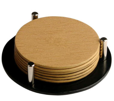 Exclusive Wooden Coaster (6 pcs)