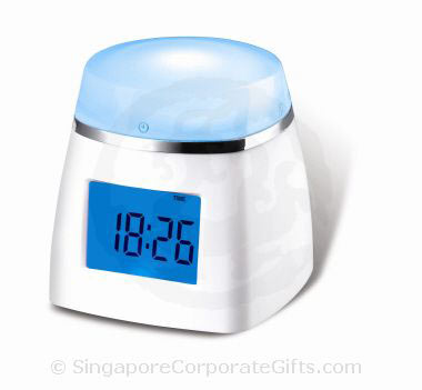 Desktop Clock  with Thermometer, Calendar, Timer, Alarm Clock