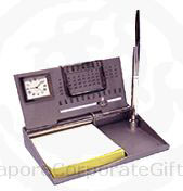 Exclusive Memo Holder With Clock, Calendar and Pen