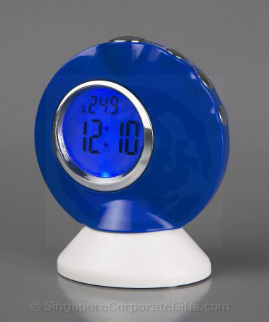 Desktop Music Talking Clock  with Thermometer