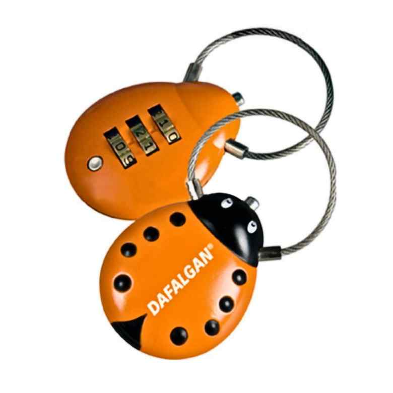 Beetle Shaped Luggage Lock