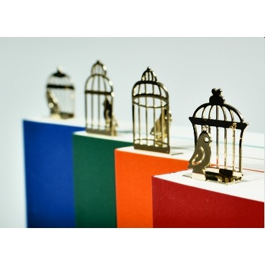 Caged Bird Bookmark (Small)