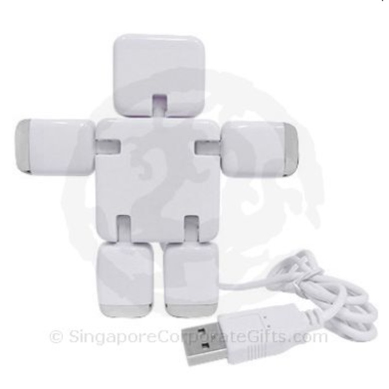 Robot shaped 4-Port USB HUB