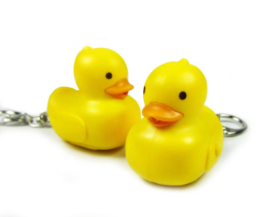 Duckling LED Keychain with Voice