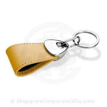 Genuine Leather Keychain 015A