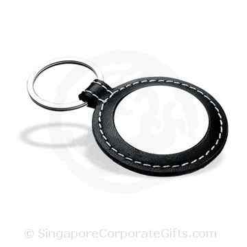 Genuine Leather Keychain 024A