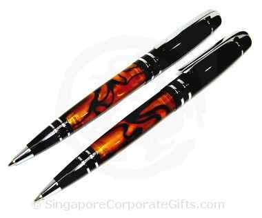 Metal Ballpen With Marbel Shaft