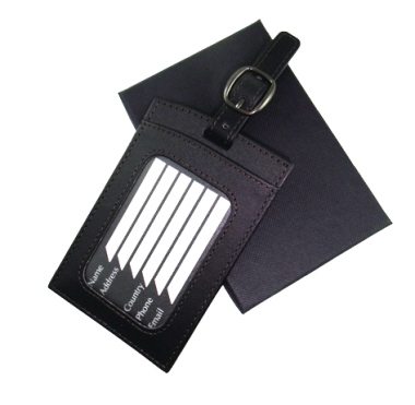 Nappa PU Luggage Tag