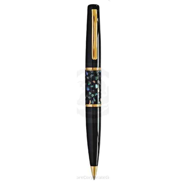 Exclusive Metal Pen with Shell Motif 3 (Roller Ball)