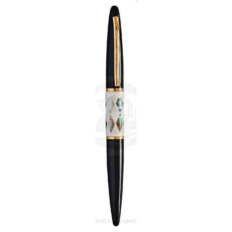 Exclusive Metal Pen with Shell Motif 515-2 (Roller Ball)