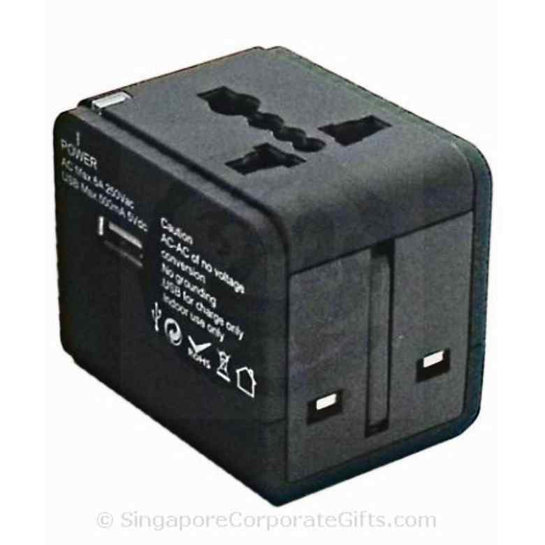 Universal Travel Adapter with USB (Nylon case)