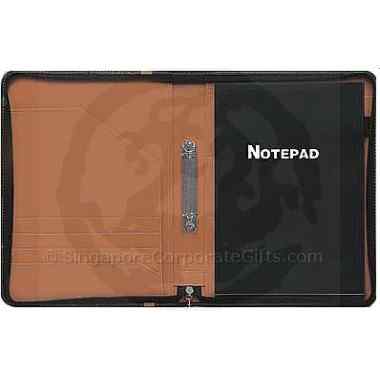 A4 Folder with Note Pad, Zipper and 2 Ring 5