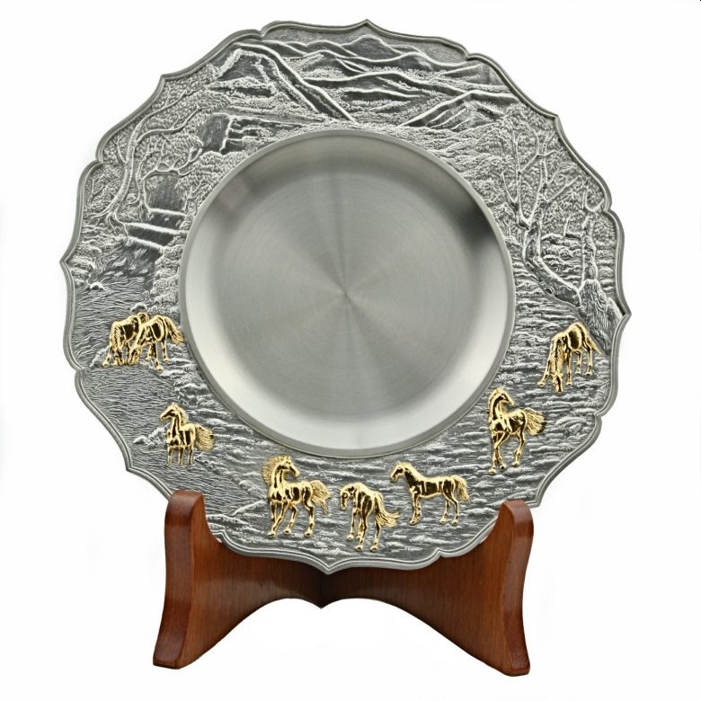 Pewter Plate Award [Horse]