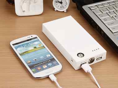 Power Bank with Compass and LED  (13200mAh)