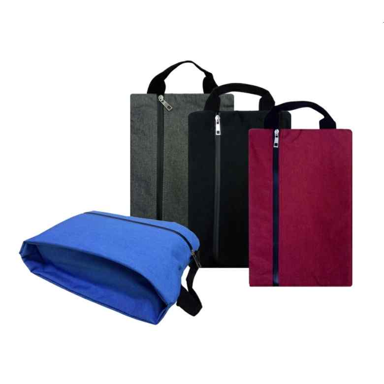 Shoe Bag with Front Zip