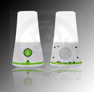 MP3 Touch Speaker with LED and Radio
