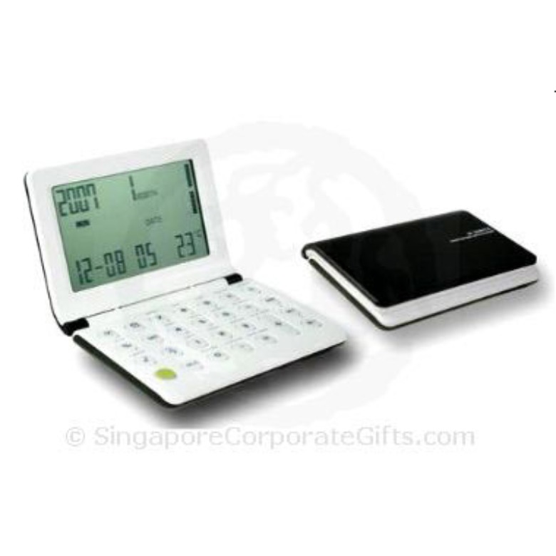 Calculator with Calendar, World time and Thermometer
