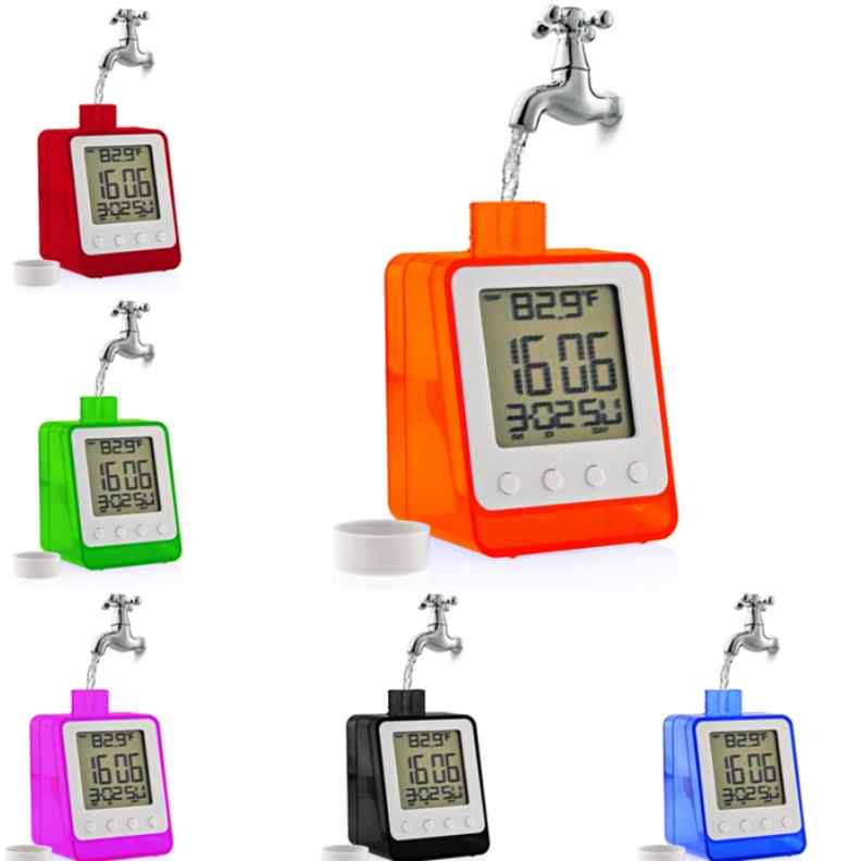 Water Powered Digital Clock
