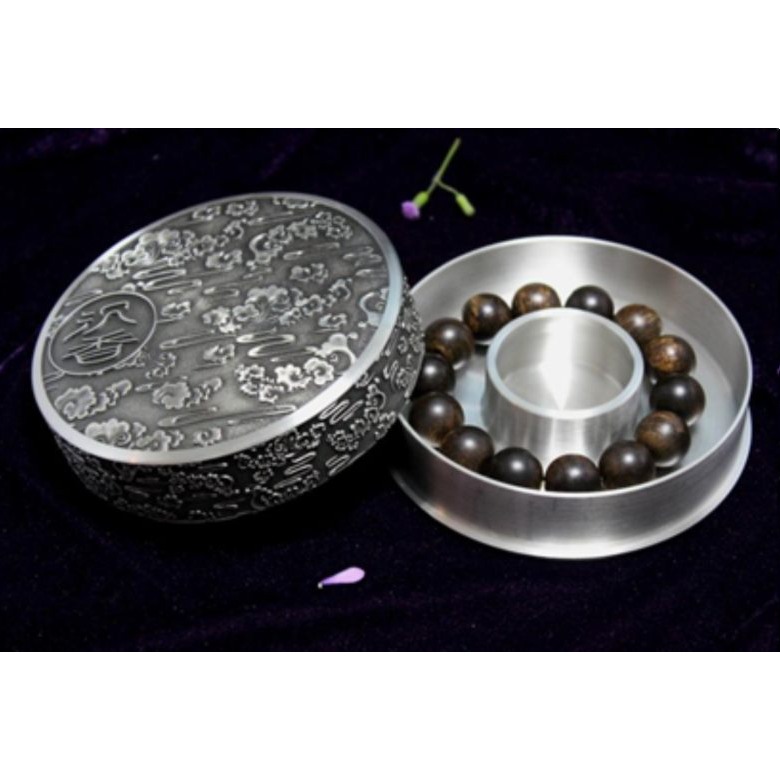 Pewter Trinket Box