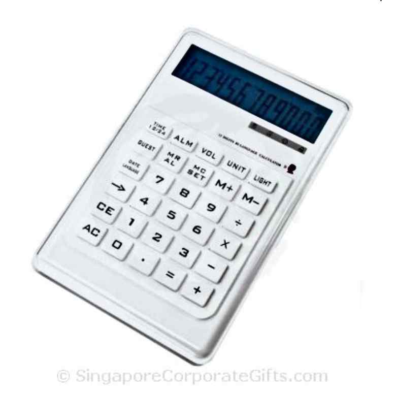 Calculator with Alarm Clock