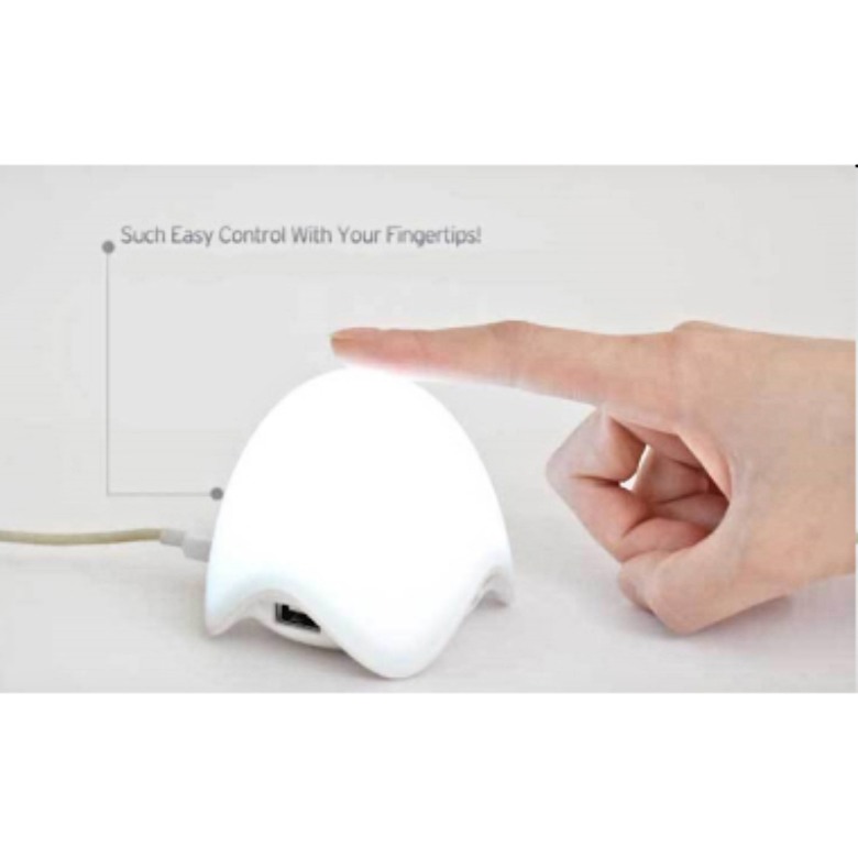 Touch Control Lamp with USB Hub